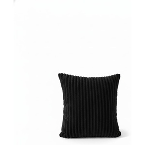 image:imageClaiks Corduroy Decorative Throw Pillow Covers 1375 x 1375 for Sofa Living Room Soft Neutral Boho Couch Pillow Covers for Home Decor Black