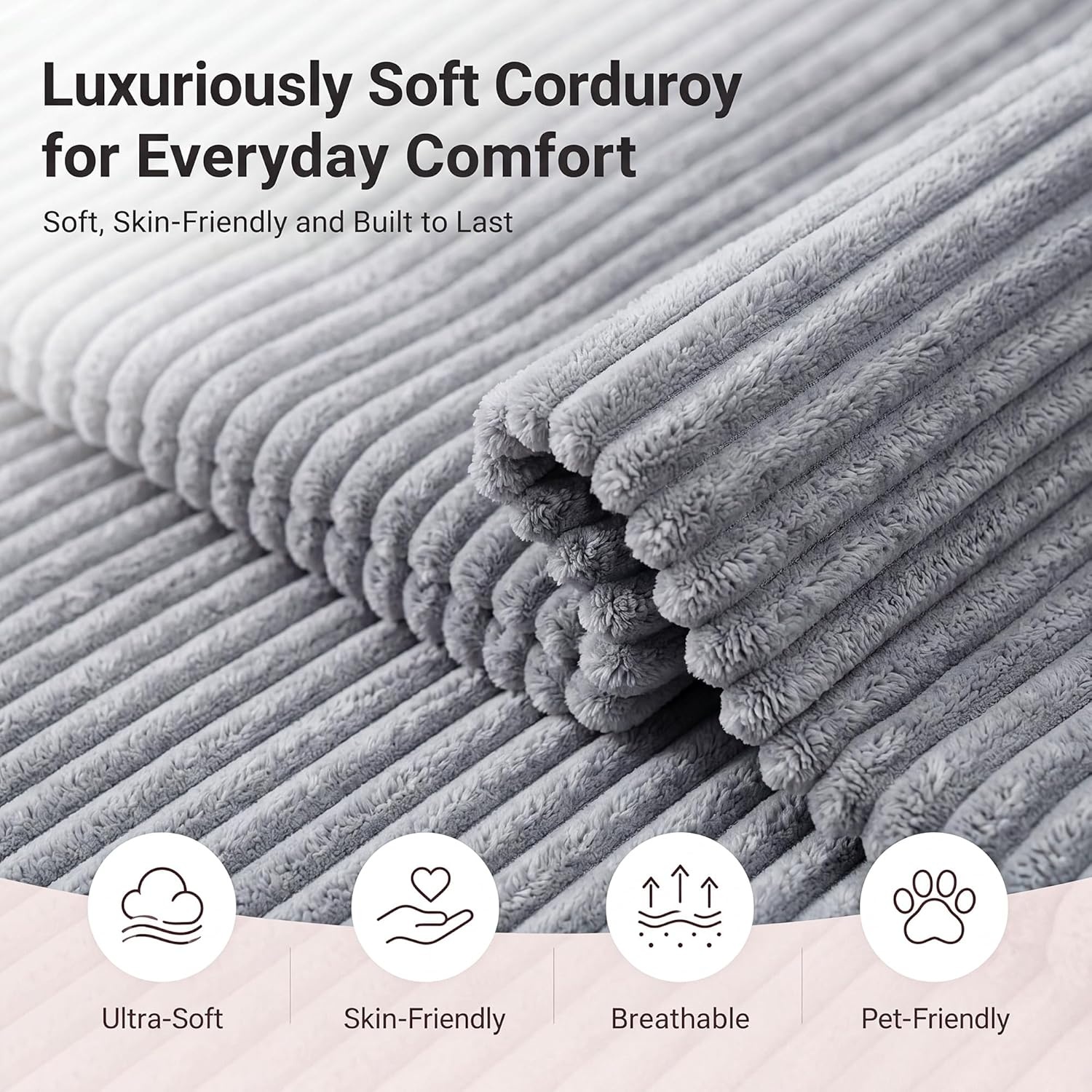 image:imageClaiks 125 Modular Sectional Sofa with Storage U Shaped Cloud Couch with Movable Ottomansamp 2 Pillows Corduroy Deep Seat Sectional Couches for Living Room Apartment GreenDark Grey